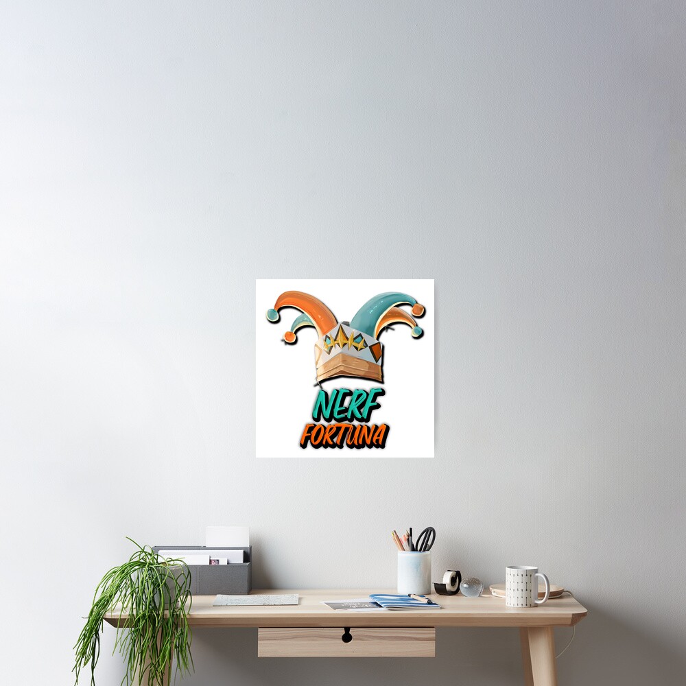 Nerf - Fortuna - Bedwars Design Poster for Sale by TyxShop