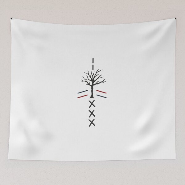 Item preview, xxxtentacion tree tattoo designed and sold by 1xstonee-shop.