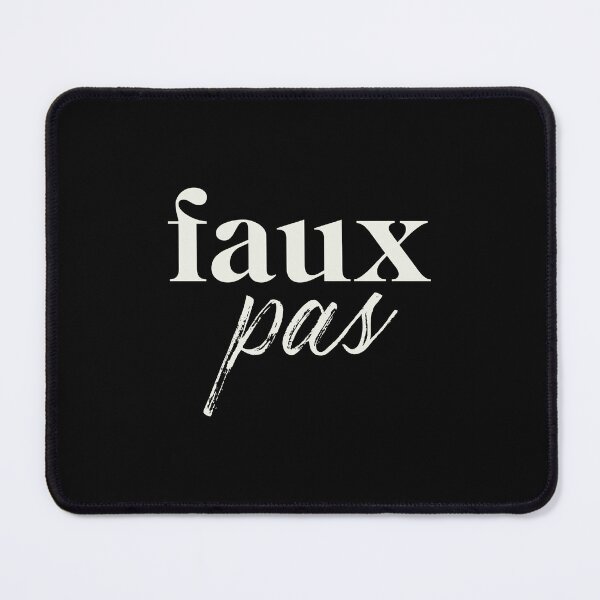 Item preview, faux pas designed and sold by SpilloDesign.