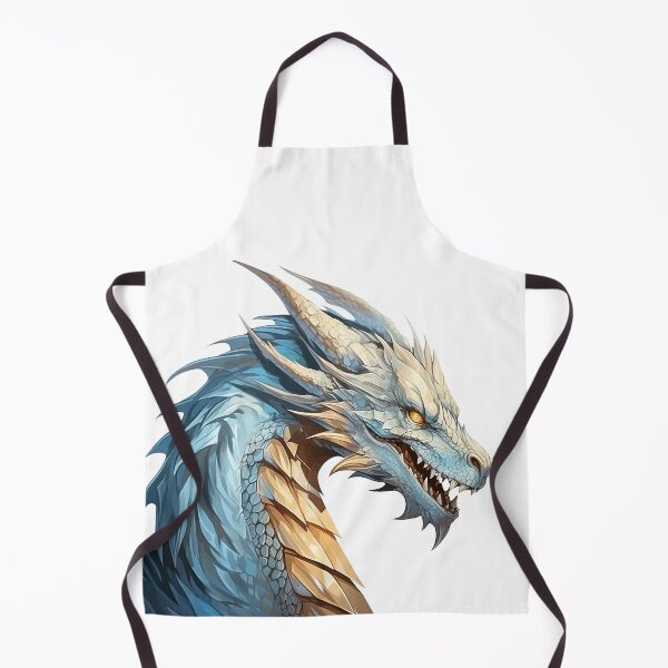 Item preview, Azure Companionship: Friendly Blue Dragon Art designed and sold by Christian Weiss.