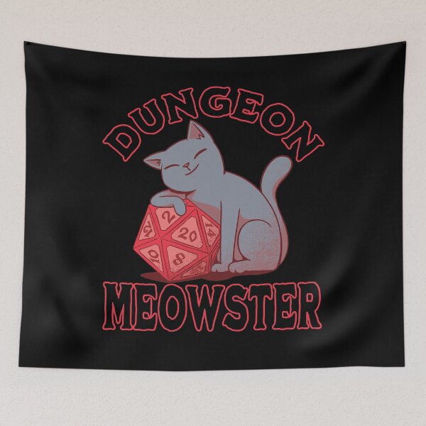 Item preview, Purrfect Roll: The Dungeon Meowster Strikes Again! Cat, Tabletop RPG Gaming designed and sold by Zanda-Nerd-Shop.