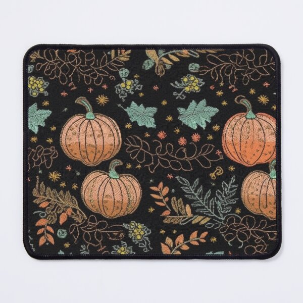 Item preview, Faux-Embroidered Pumpkins designed and sold by PietyandDesire.