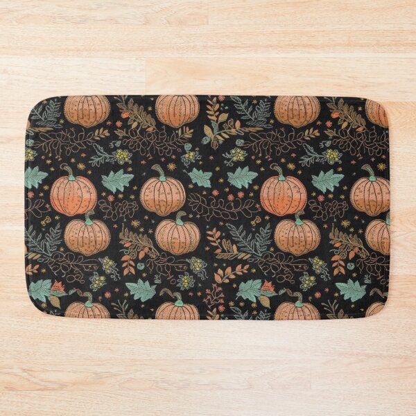 Item preview, Faux-Embroidered Pumpkins designed and sold by PietyandDesire.