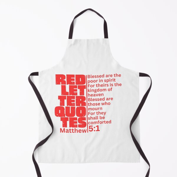 Item preview, RED LETTER QUOTES -: MATTHEW 5:1 designed and sold by jutaylor.