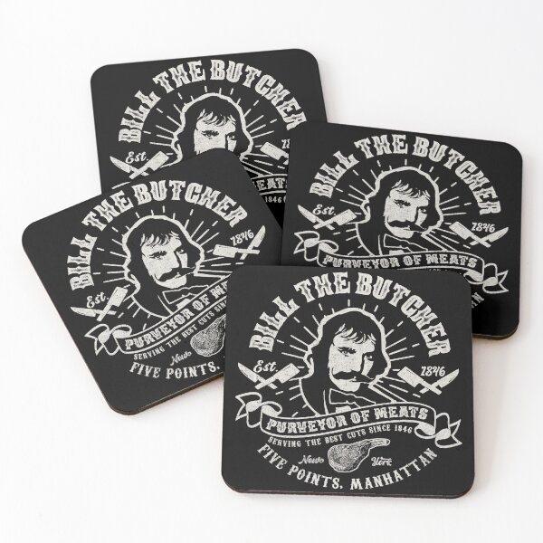 Item preview, Bill the Butcher Purveyor of Meats designed and sold by Alema Art.