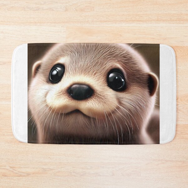 Item preview, Cute Baby Otter - Cute Baby Animals  designed and sold by baby-animal-art.