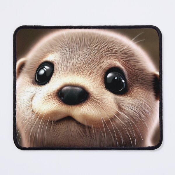 Item preview, Cute Baby Otter - Cute Baby Animals  designed and sold by baby-animal-art.