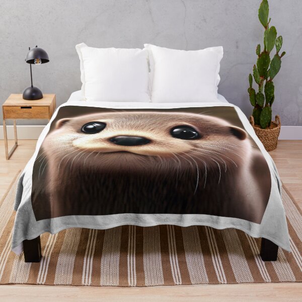 Item preview, Cute Baby Otter - Cute Baby Animals designed and sold by baby-animal-art.