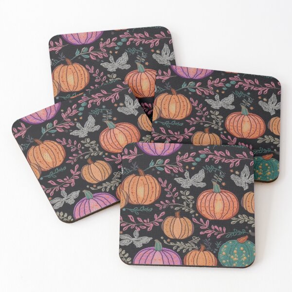 Item preview, Faux-Embroidered Pumpkins designed and sold by PietyandDesire.