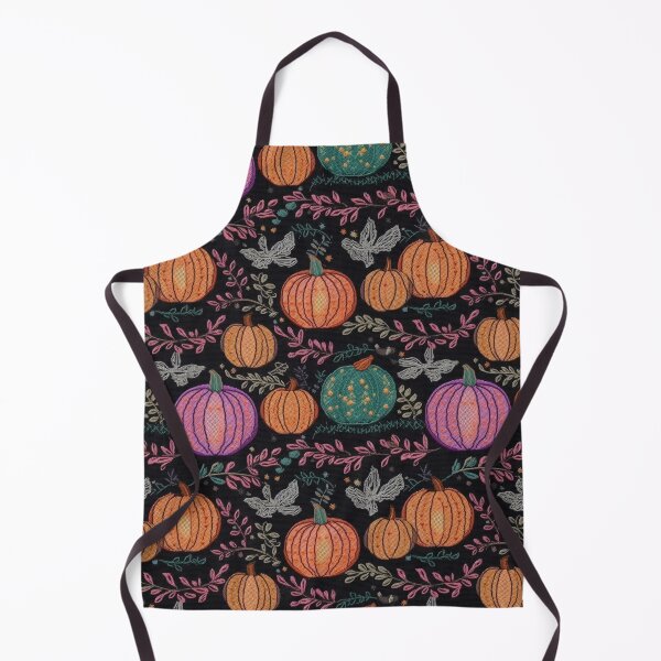 Item preview, Faux-Embroidered Pumpkins designed and sold by PietyandDesire.