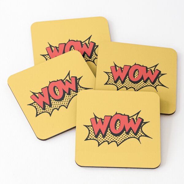 Item preview,  Classic Comic Font Speech Bubble WOW designed and sold by Charcoalart.