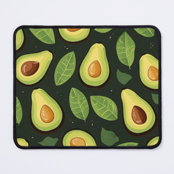 Item preview, Avocado Love - Kawaii Cute Happy Avocados Pattern designed and sold by AeonAcademy.