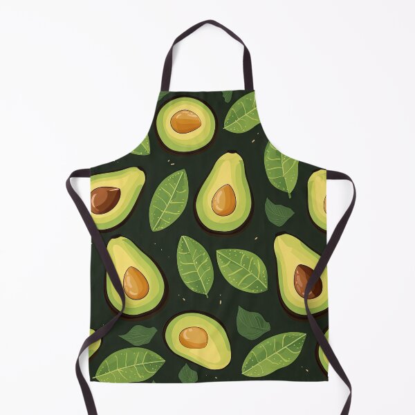 Item preview, Avocado Love - Kawaii Cute Happy Avocados Pattern designed and sold by AeonAcademy.