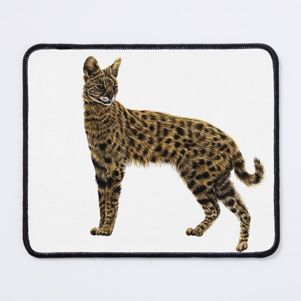 Item preview, Serval cat designed and sold by LorenDowding.