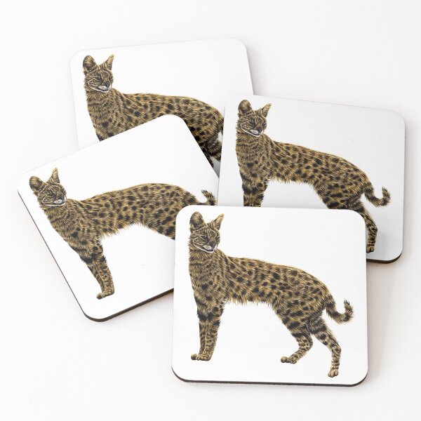 Item preview, Serval cat designed and sold by LorenDowding.