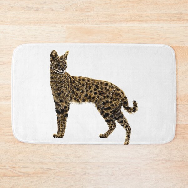 Item preview, Serval cat designed and sold by LorenDowding.