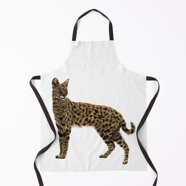 Item preview, Serval cat designed and sold by LorenDowding.