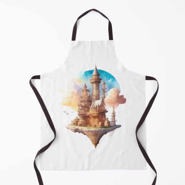 Item preview, Steampunk city in the sky designed and sold by WildPugShop.
