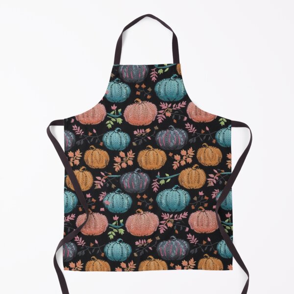 Item preview, Faux-Embroidered Pumpkins designed and sold by PietyandDesire.