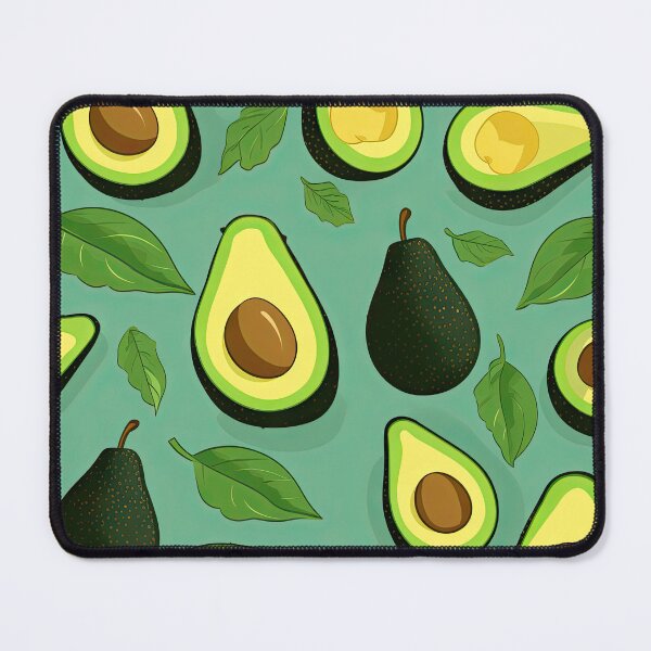 Item preview, Avocado Love - Kawaii Cute Happy Avocados Pattern designed and sold by AeonAcademy.
