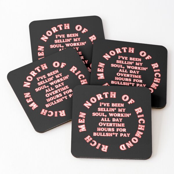 Item preview, Rich Men North Of Richmond designed and sold by WoodburyLake.