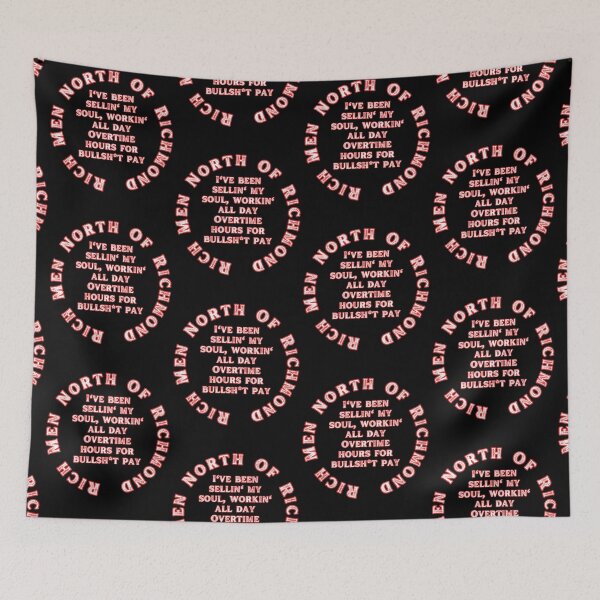 Item preview, Rich Men North Of Richmond designed and sold by WoodburyLake.