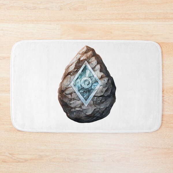 Item preview, Magic Runestone Elemental Ice designed and sold by SchorlCraft.