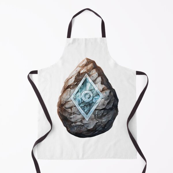 Item preview, Magic Runestone Elemental Ice designed and sold by SchorlCraft.