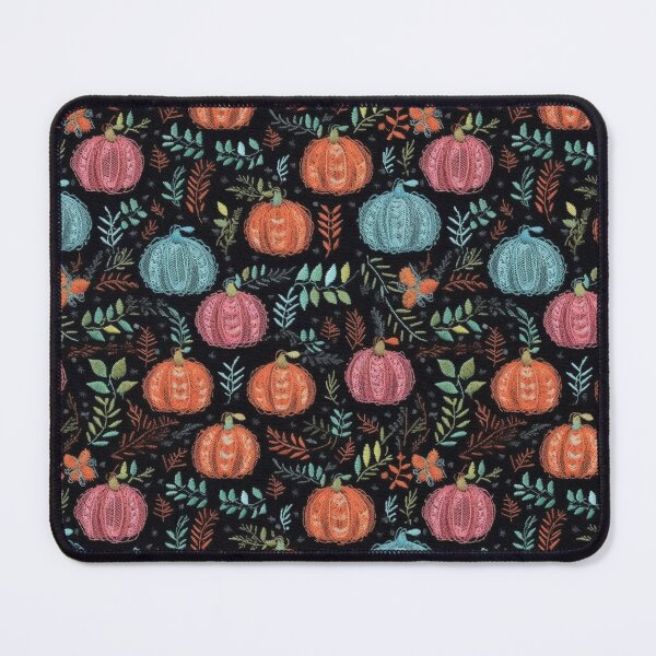 Item preview, Faux-Embroidered Pumpkins designed and sold by PietyandDesire.