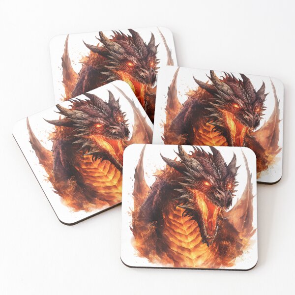 Item preview, Eternal Blaze: Ancient Fire Dragon Art designed and sold by Christian Weiss.