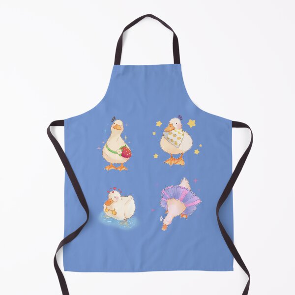 Item preview, sticker pack of cute ducks designed and sold by CuteBlueArt.
