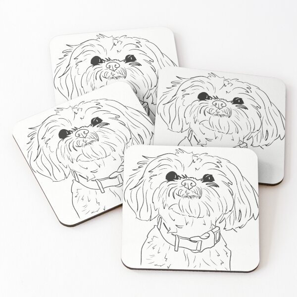 Item preview, Shih Tsu Line Art designed and sold by Audreyzwar.