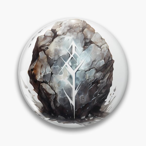Item preview, Magic Runestone Elemental Lightning designed and sold by SchorlCraft.