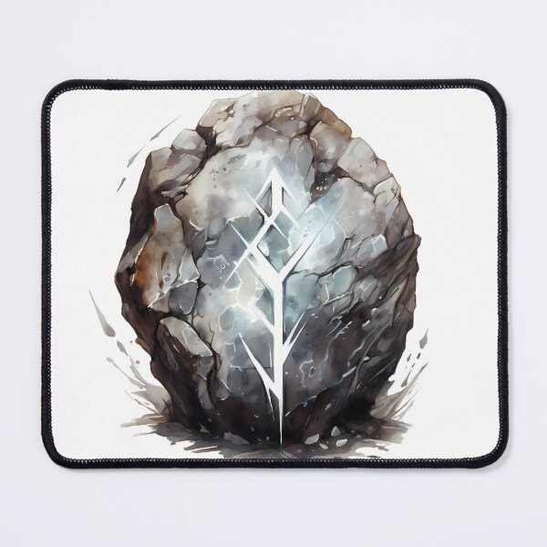 Item preview, Magic Runestone Elemental Lightning designed and sold by SchorlCraft.