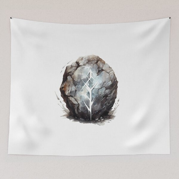 Item preview, Magic Runestone Elemental Lightning designed and sold by SchorlCraft.