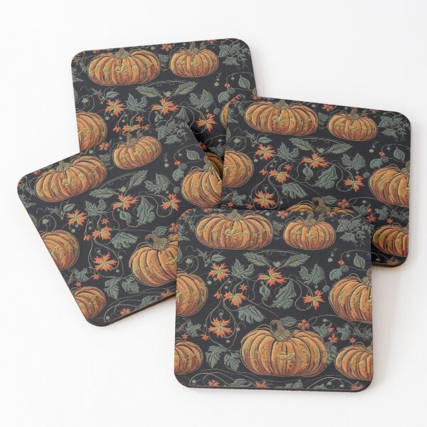 Item preview, Faux-Embroidered Pumpkins designed and sold by PietyandDesire.