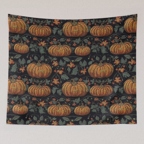 Item preview, Faux-Embroidered Pumpkins designed and sold by PietyandDesire.