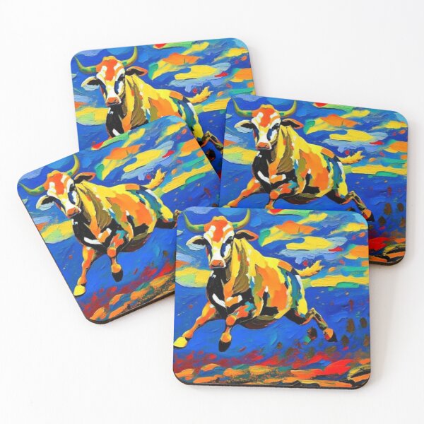 Item preview, The Cow leaps designed and sold by George Hutton Hunter.