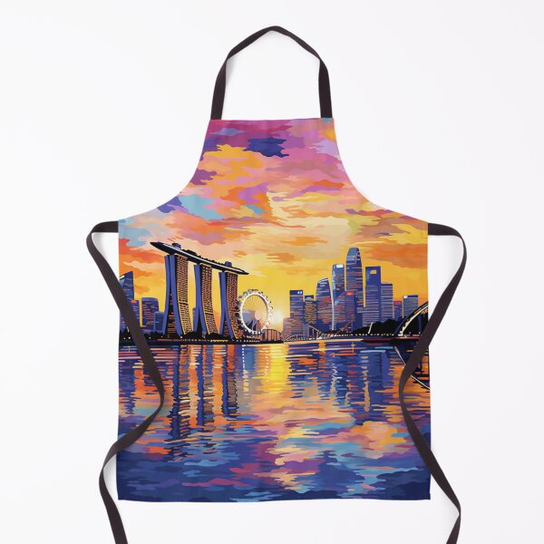 Item preview, A Pop Art Travel Print of Singapore designed and sold by StudioRedKoala.