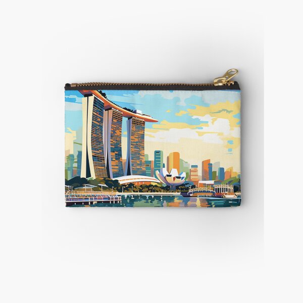 Item preview, A Pop Art Travel Print of Singapore  designed and sold by StudioRedKoala.