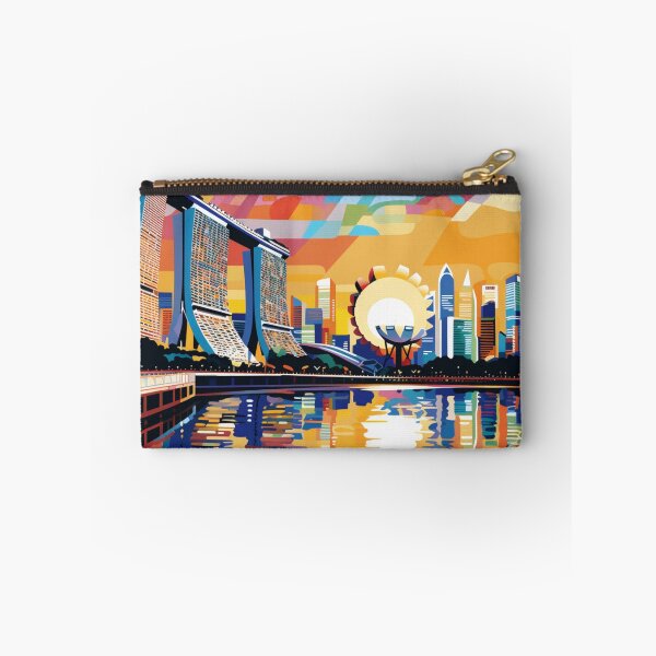 Item preview, A Pop Art Travel Print of Singapore  designed and sold by StudioRedKoala.