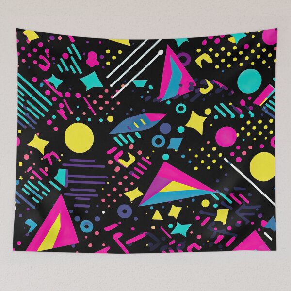 Item preview, 80s and 90s Retro Pop Pattern designed and sold by AeonAcademy.