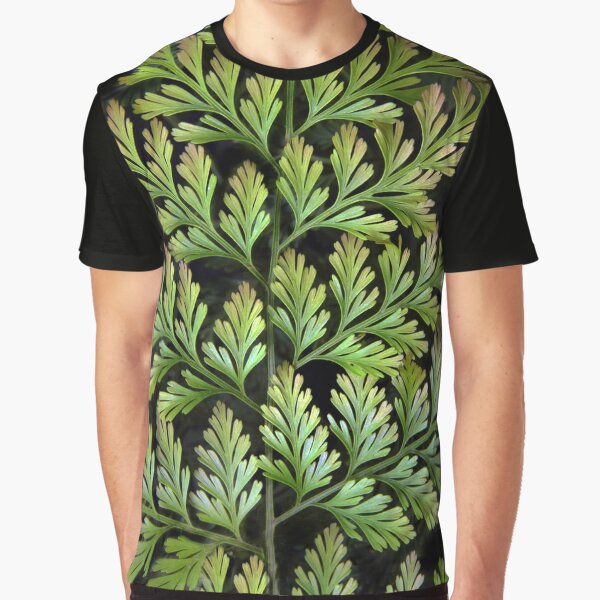 Leaf Abstract Graphic T-Shirt