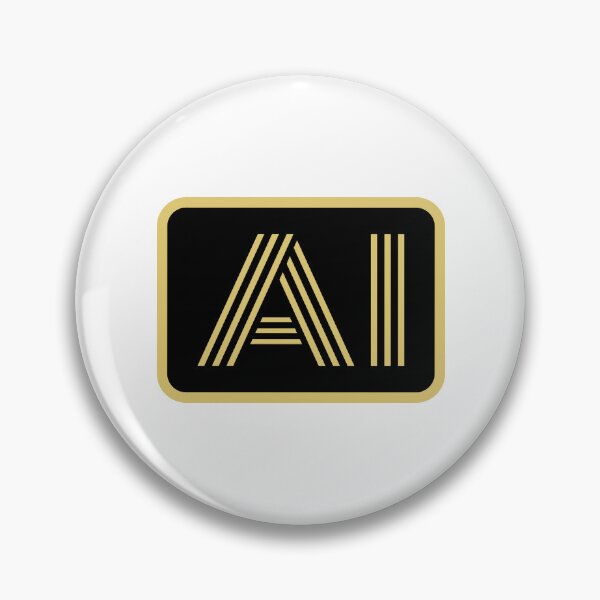 Item preview, AI Initials Gold Geometric Letters designed and sold by Jeallan Designs.
