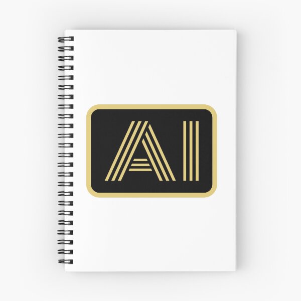 Item preview, AI Initials Gold Geometric Letters designed and sold by Jeallan Designs.
