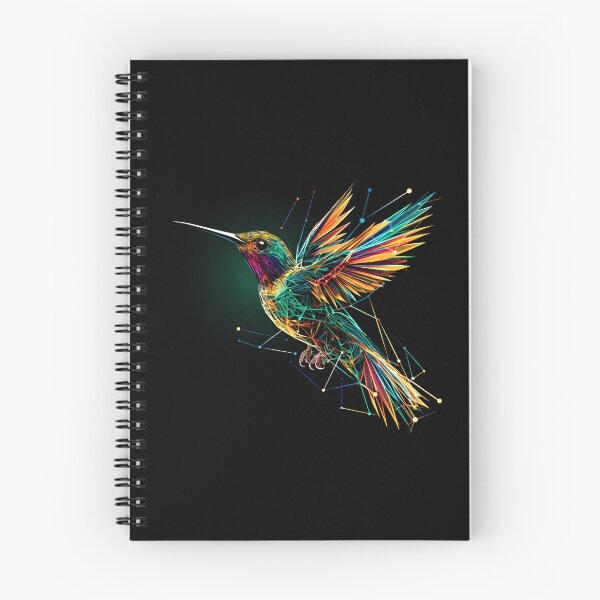 Item preview, Futuristic Flight: Wireframe Hummingbird Art designed and sold by Promagine.