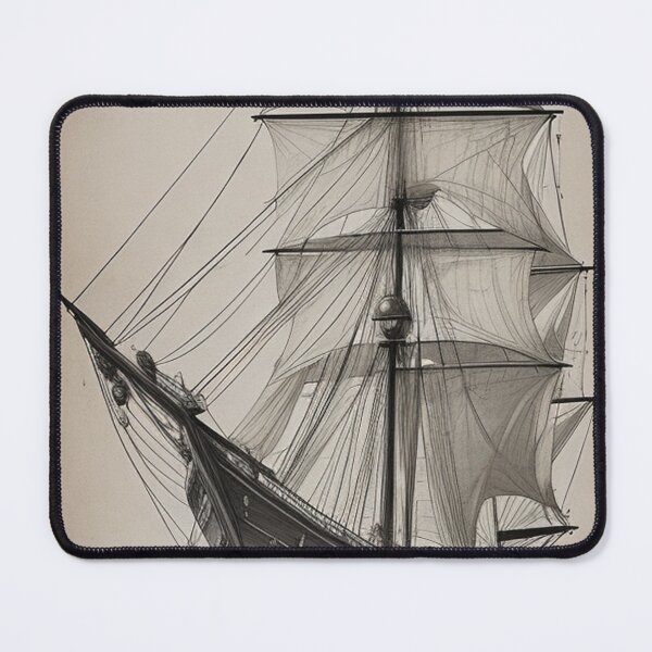 Item preview, Pirate Ship Patent Structure Vintage designed and sold by Yellowriversss.