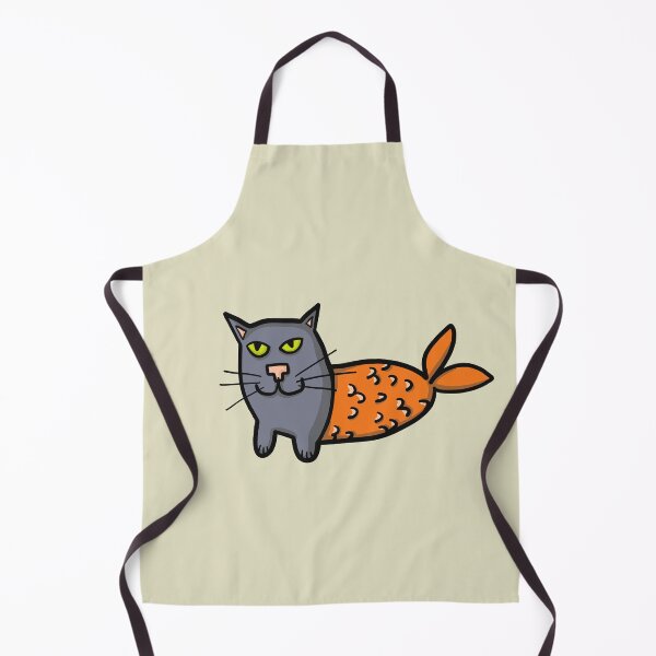 Item preview, cat fish designed and sold by ThomaeArt.