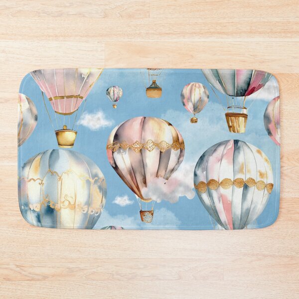Item preview, Hot Air Balloons in vintage Paris designed and sold by RachelRebel.