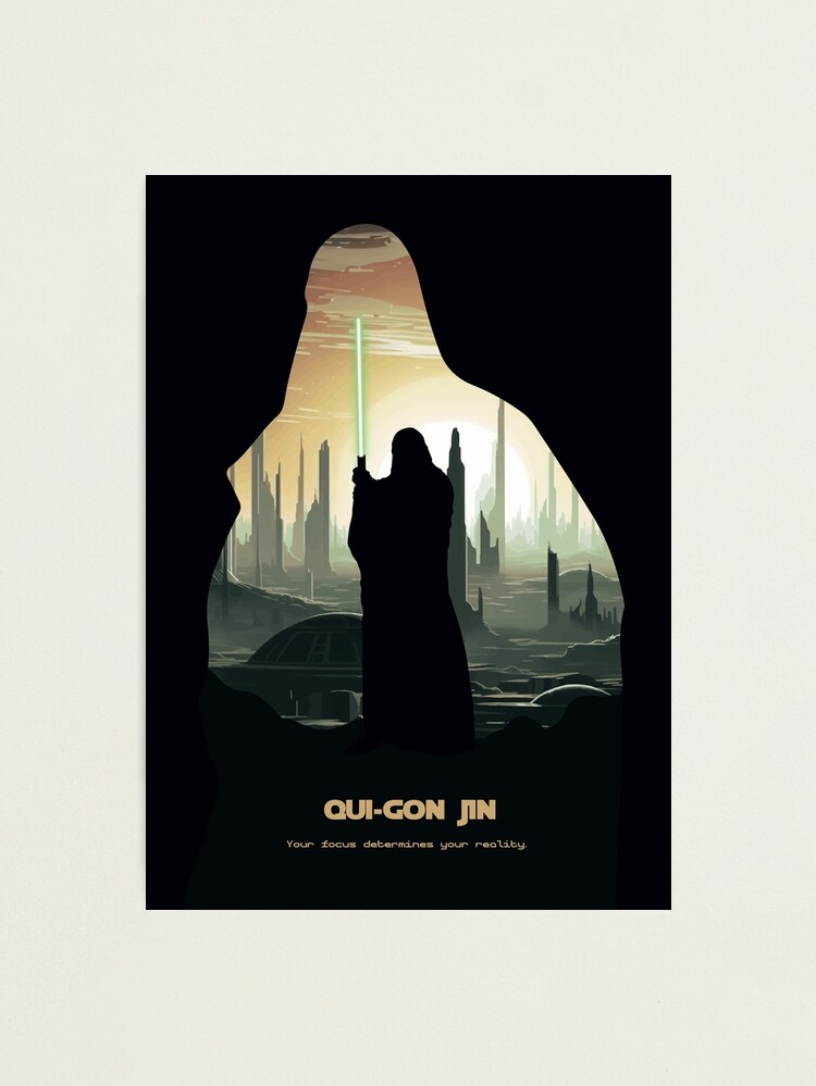 Qui-Gon Jinn Poster for Sale by mgraumlich